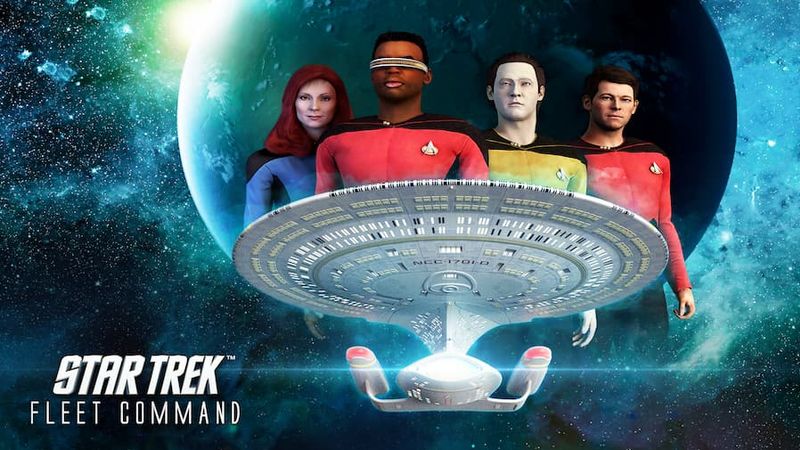 Star Trek Fleet Command key art